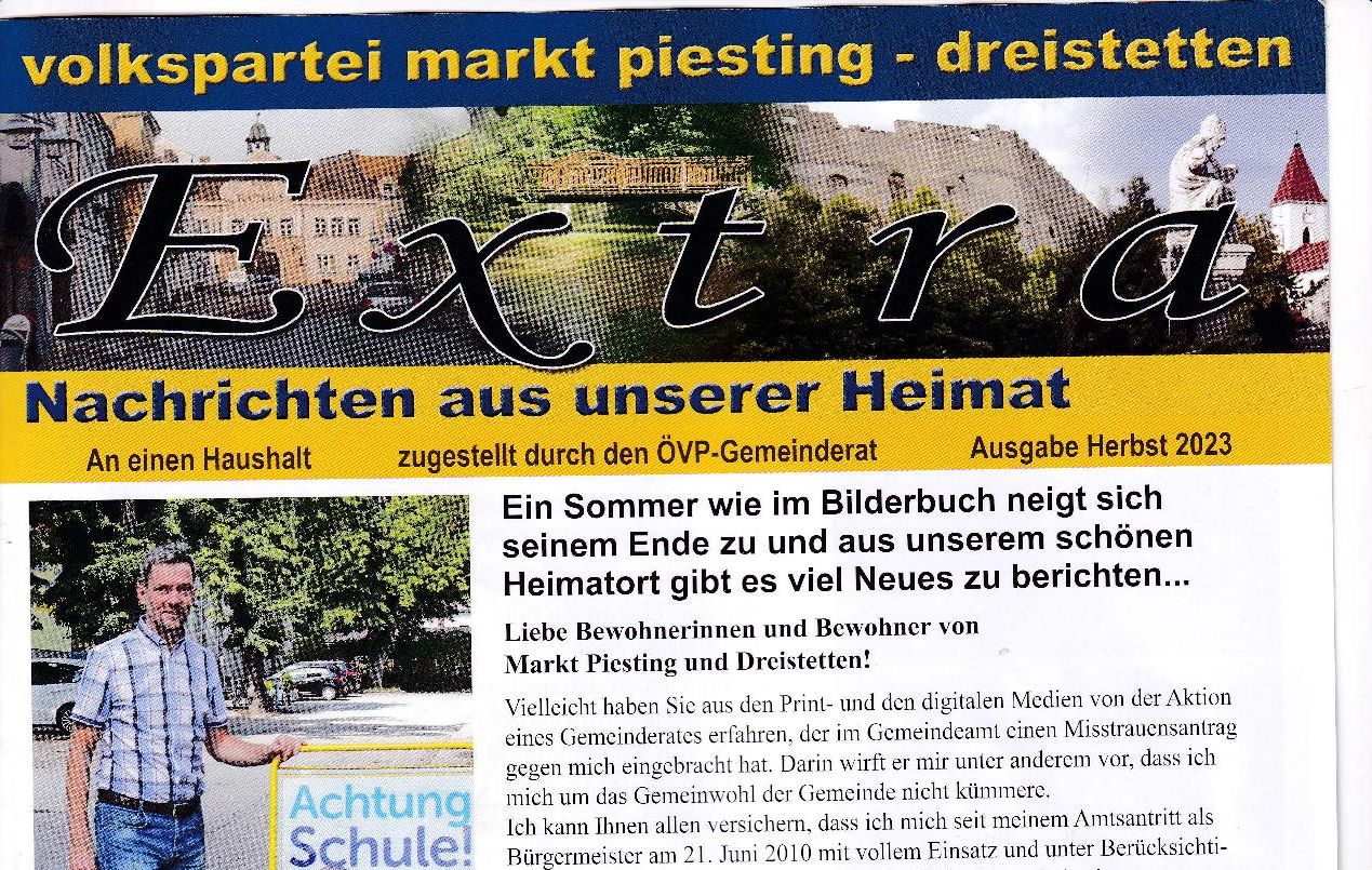 Nachrichten aus unserer Heimat