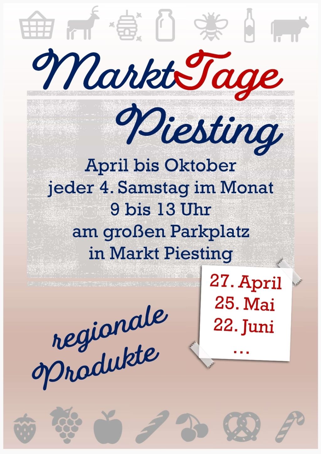 Erfolgreicher Start der MarktTage in Piesting!