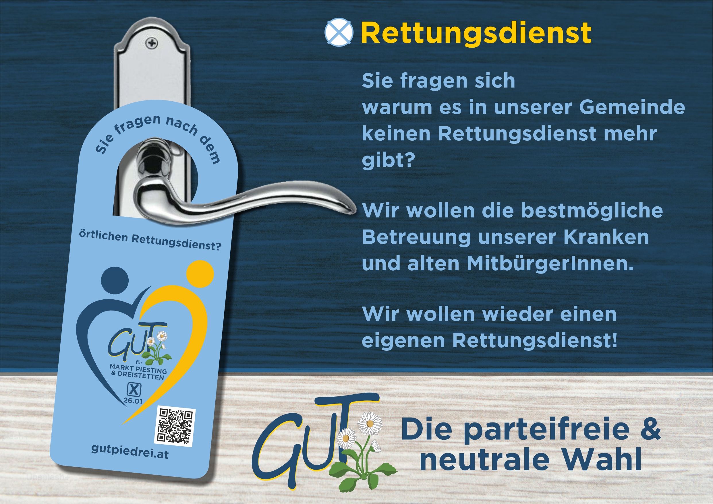 Örtlicher Rettungsdienst – Ein Thema für die Sicherheit unserer Gemeinde!
